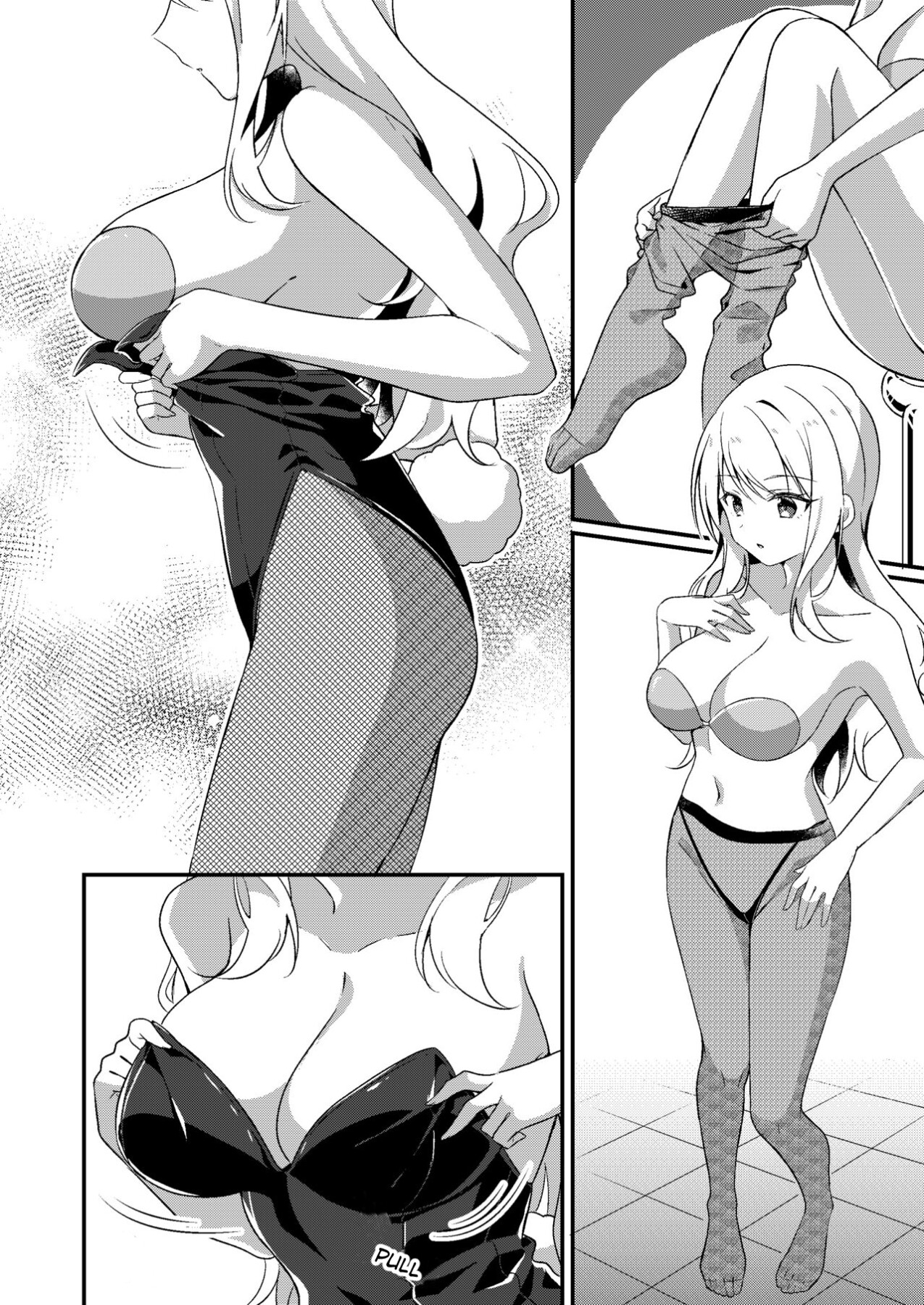 Hentai Manga Comic-I was rewritten as a gyaru girl.-Read-11